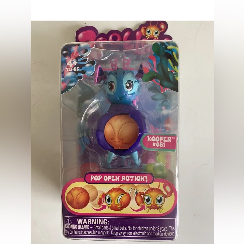 Zoobles Toy Spring To Life Seagonia Collection Kooper #051 New